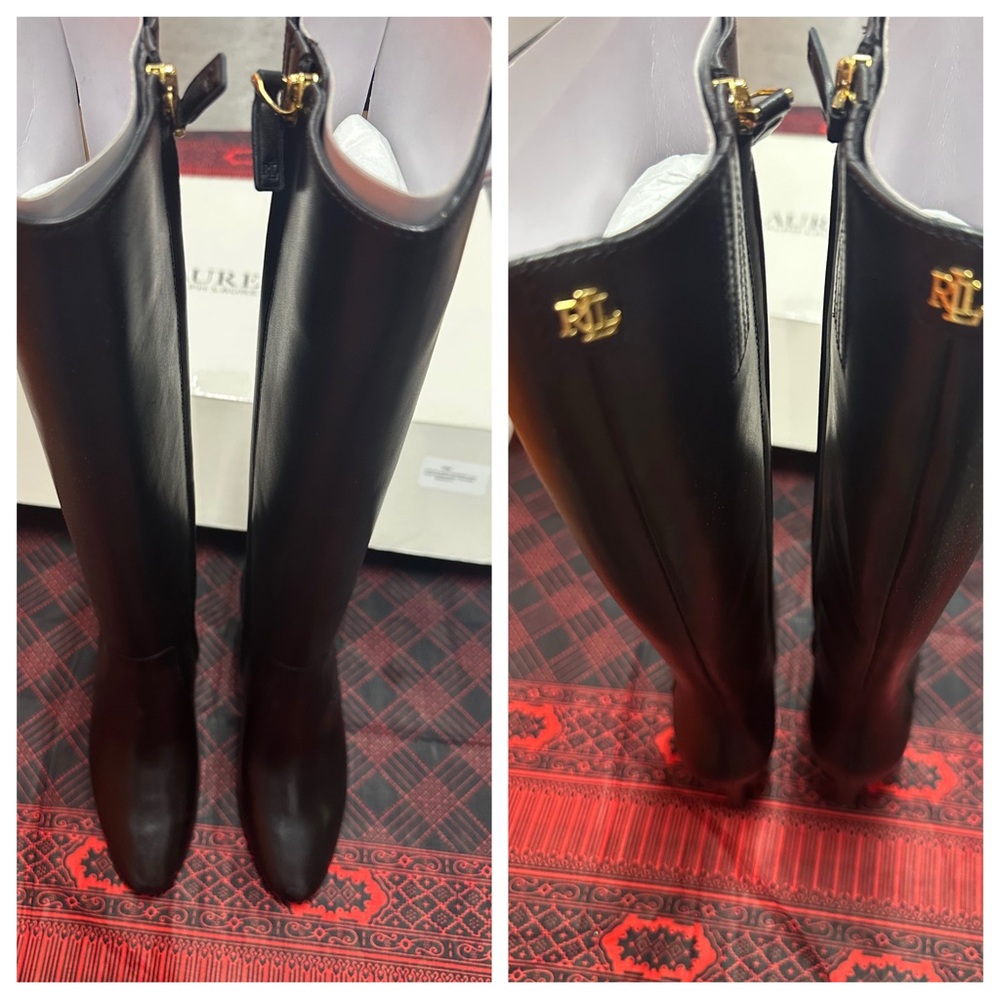 Lauren Ralph Lauren Caelynn dress boots
Size 5.5B